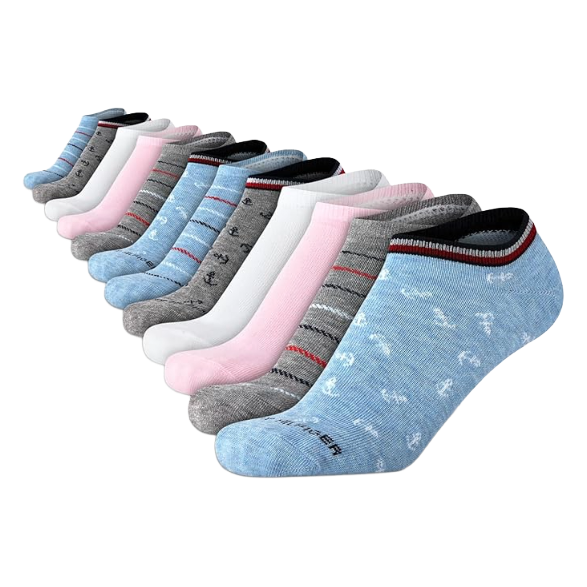 PACK DE 6 PARES DE MEDIAS TOMMY HILFIGER TALONERAS
