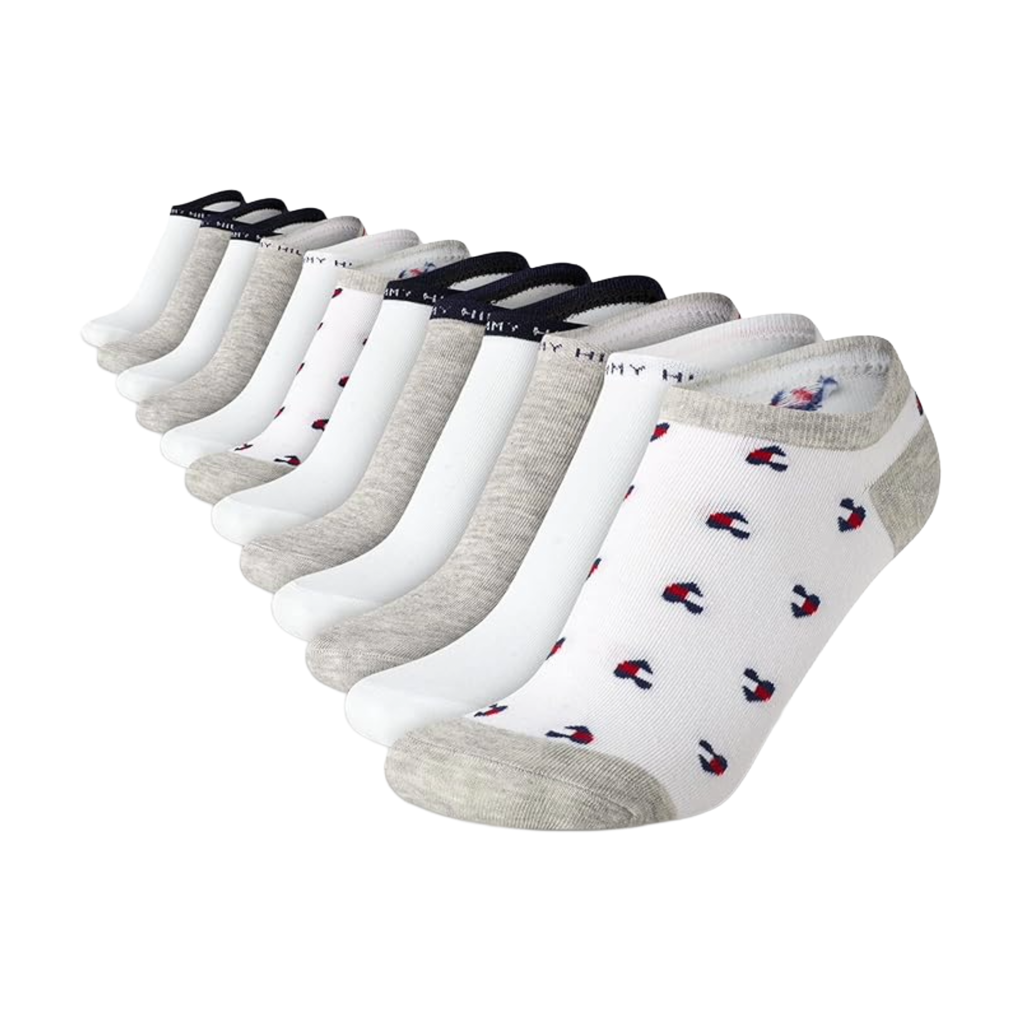 PAQUETE DE 6 PARES DE MEDIAS TOMMY HILFIGER TALONERAS