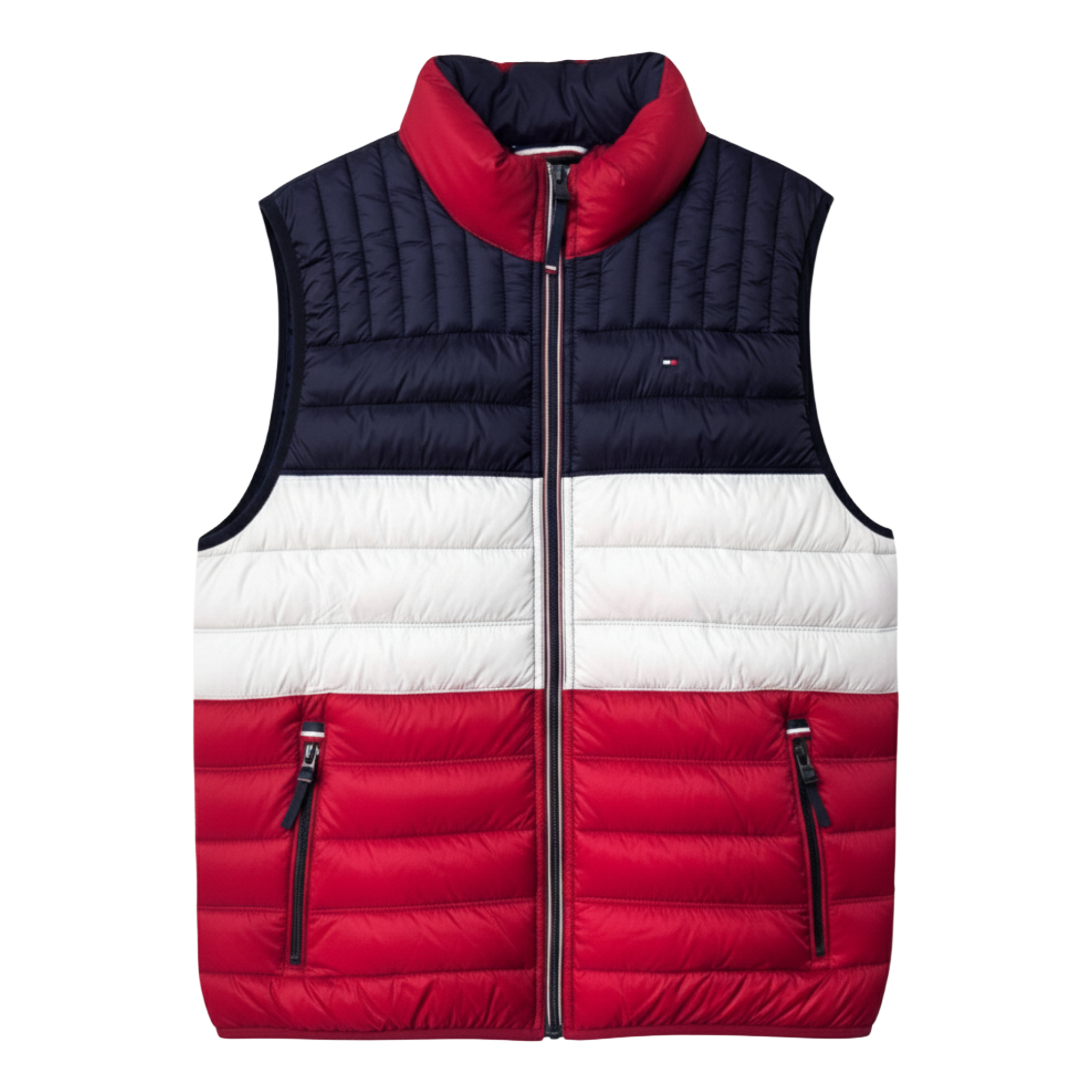 CHALECO TOMMY HILFIGER TRICOLOR