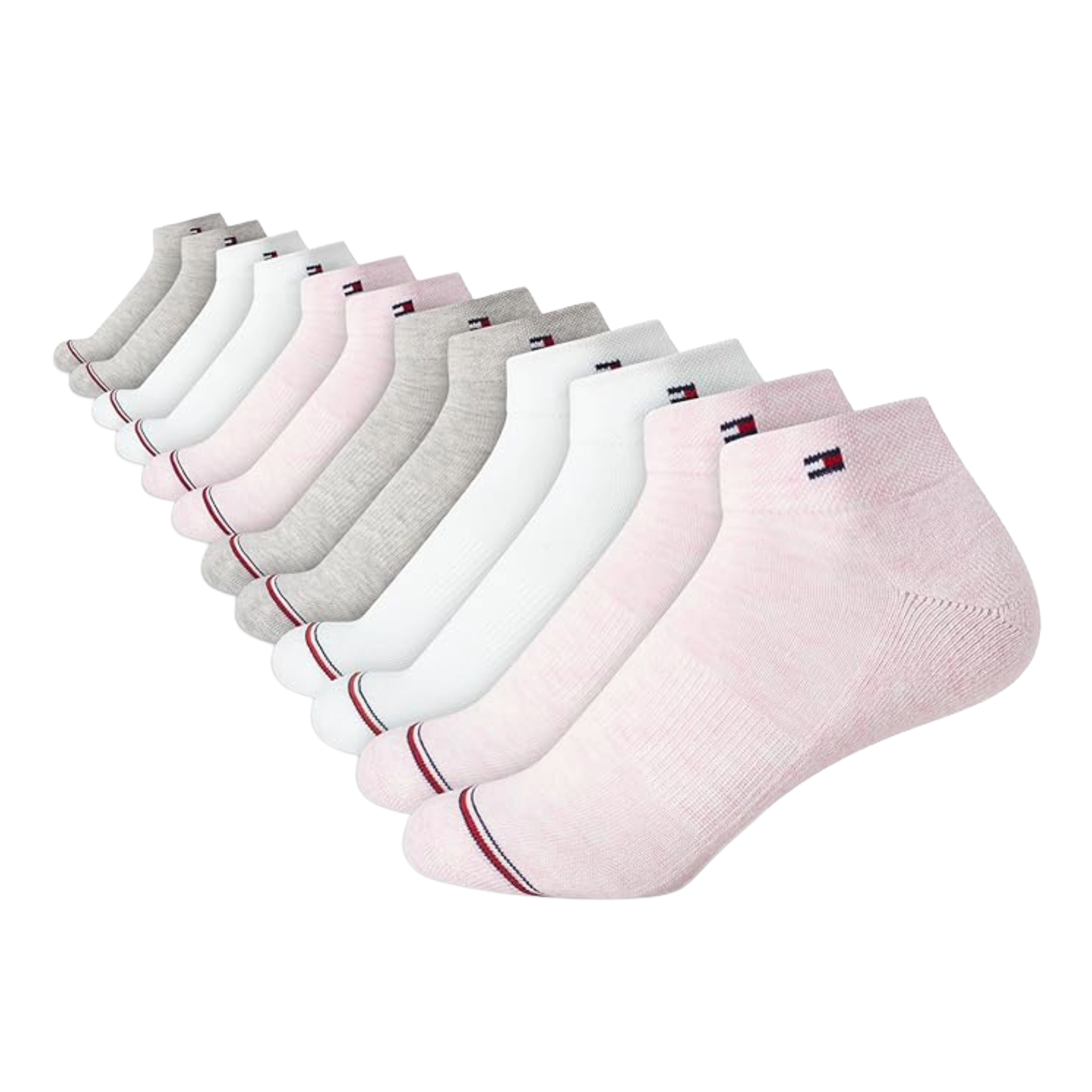 PAQUETE DE 6 PARES DE MEDIAS TOMMY HILFIGER TOBILLERAS